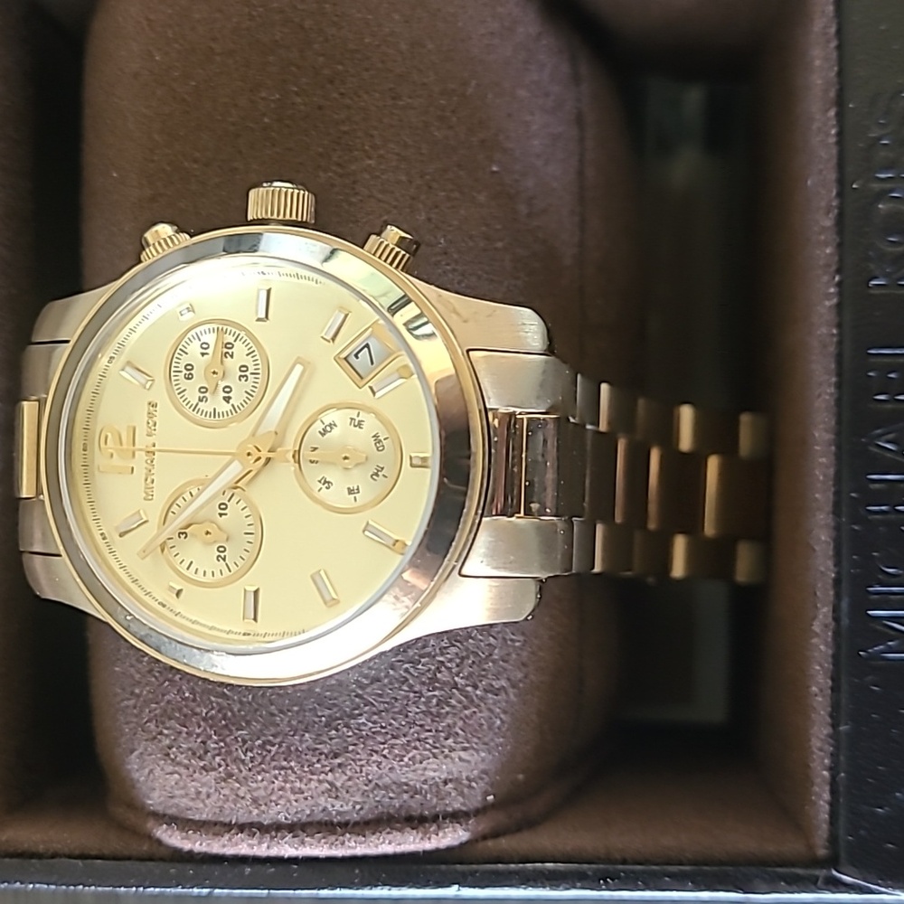 Michael Kors ladies gold watch